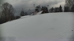 Otočná kamera na sjezdovce