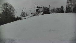 Otočná kamera na sjezdovce