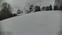 Otočná kamera na sjezdovce