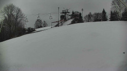 Otočná kamera na sjezdovce