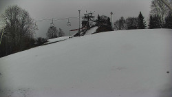 Otočná kamera na sjezdovce