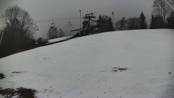 Otočná kamera na sjezdovce