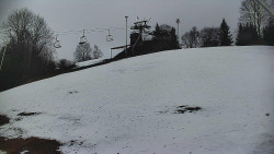 Otočná kamera na sjezdovce