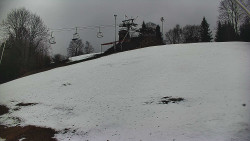 Otočná kamera na sjezdovce