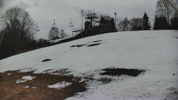 Otočná kamera na sjezdovce