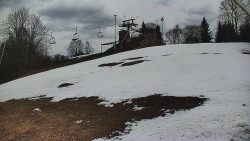 Otočná kamera na sjezdovce