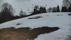 Otočná kamera na sjezdovce