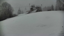 Otočná kamera na sjezdovce