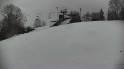 Otočná kamera na sjezdovce