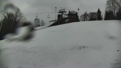 Otočná kamera na sjezdovce