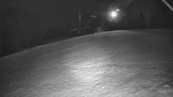 Otočná kamera na sjezdovce