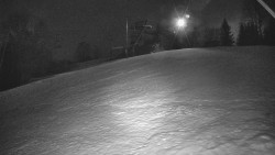 Otočná kamera na sjezdovce