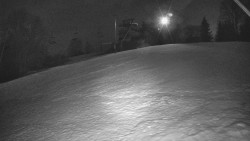 Otočná kamera na sjezdovce