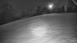 Otočná kamera na sjezdovce