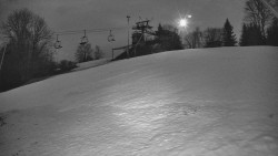 Otočná kamera na sjezdovce