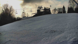 Otočná kamera na sjezdovce