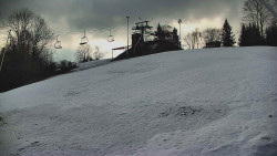 Otočná kamera na sjezdovce