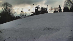 Otočná kamera na sjezdovce