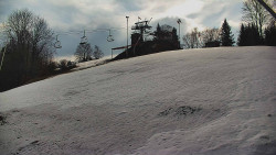 Otočná kamera na sjezdovce