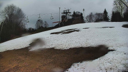 Otočná kamera na sjezdovce