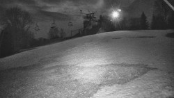 Otočná kamera na sjezdovce