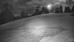 Otočná kamera na sjezdovce