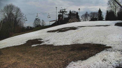 Otočná kamera na sjezdovce