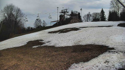 Otočná kamera na sjezdovce