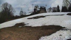 Otočná kamera na sjezdovce