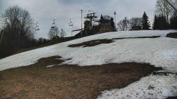 Otočná kamera na sjezdovce