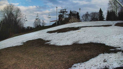 Otočná kamera na sjezdovce