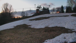 Otočná kamera na sjezdovce