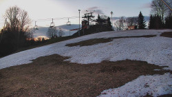 Otočná kamera na sjezdovce