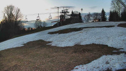 Otočná kamera na sjezdovce