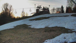 Otočná kamera na sjezdovce