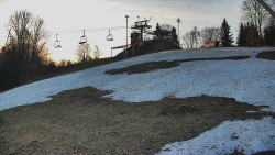 Otočná kamera na sjezdovce