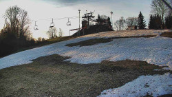 Otočná kamera na sjezdovce