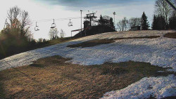 Otočná kamera na sjezdovce