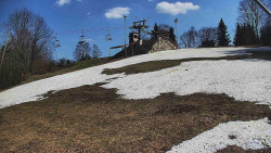 Otočná kamera na sjezdovce