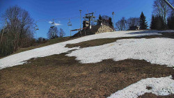Otočná kamera na sjezdovce