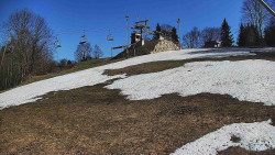 Otočná kamera na sjezdovce