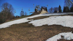 Otočná kamera na sjezdovce