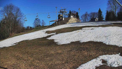 Otočná kamera na sjezdovce