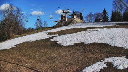 Otočná kamera na sjezdovce