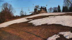 Otočná kamera na sjezdovce