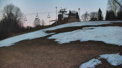 Otočná kamera na sjezdovce