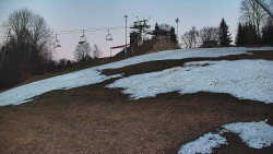 Otočná kamera na sjezdovce