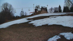 Otočná kamera na sjezdovce