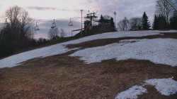 Otočná kamera na sjezdovce