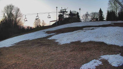 Otočná kamera na sjezdovce